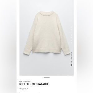 Zara sweater